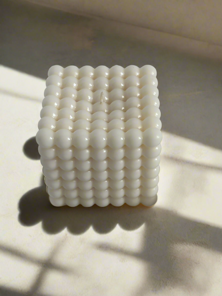 Big Square Bubble Candle