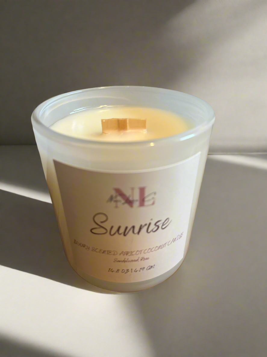 14.8 Glass Candle