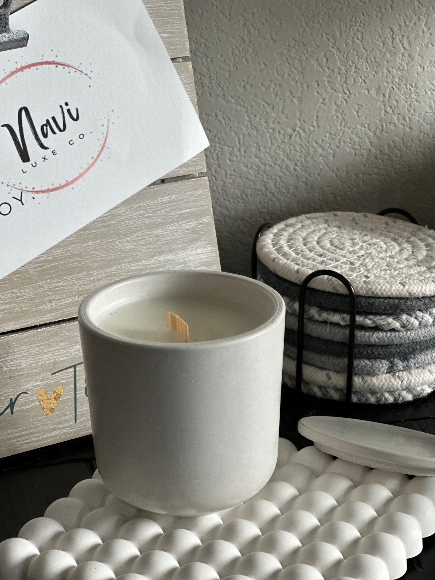 9oz Cement Candles