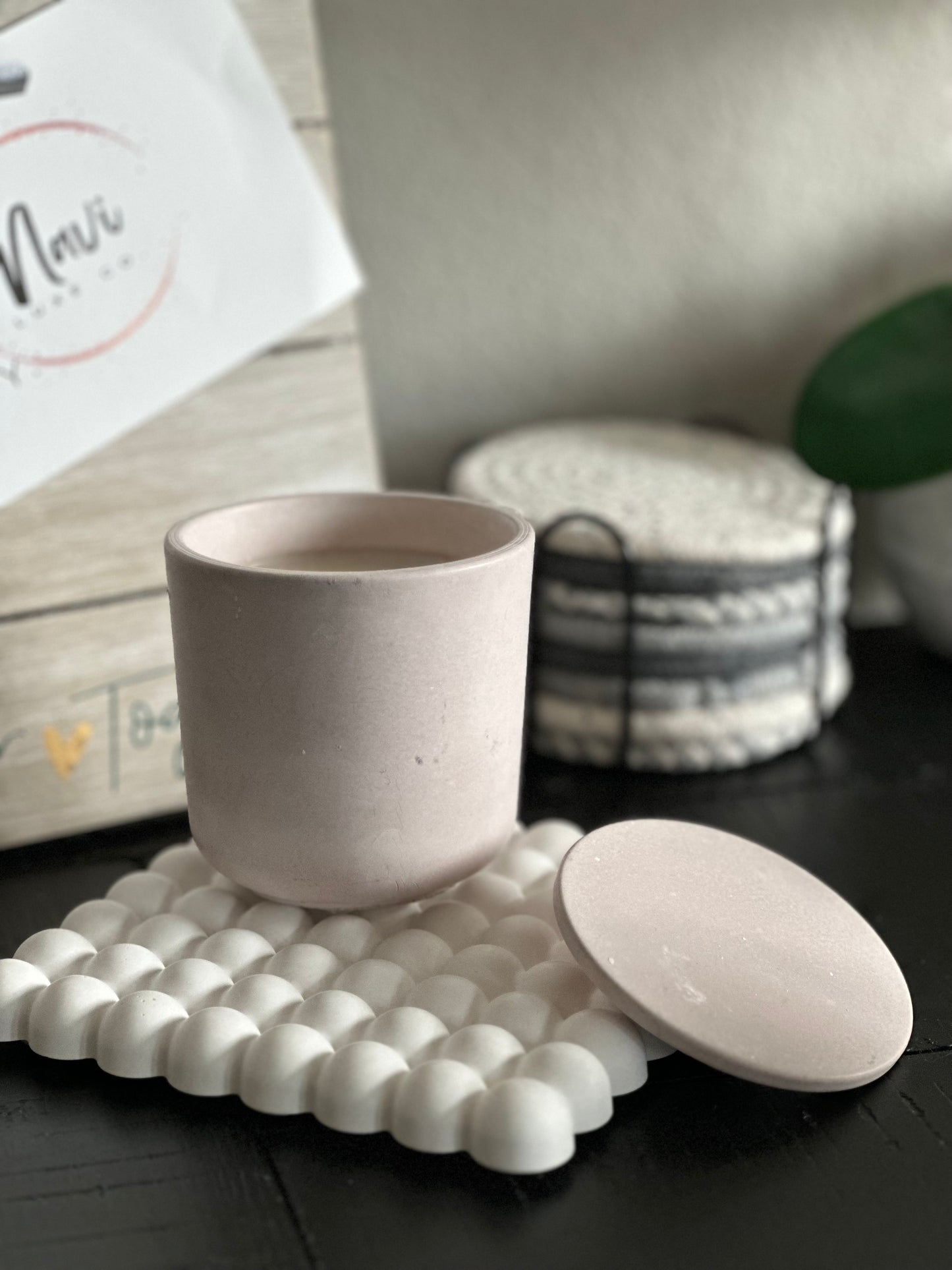 9oz Cement Candles