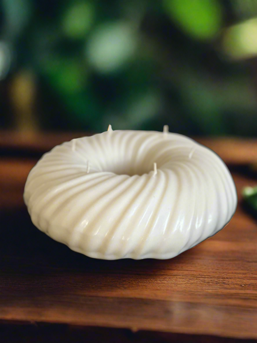 Big Doughnut Pillar Candle