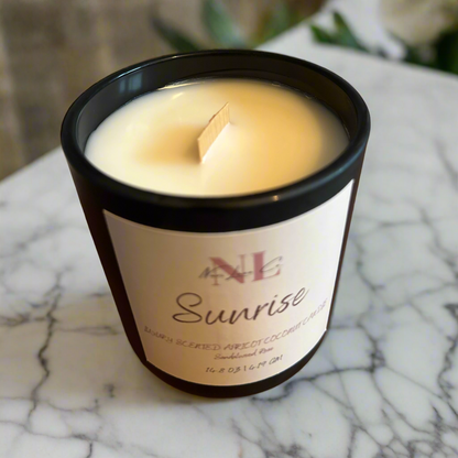 14.8 Glass Candle